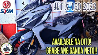All new SYM JET X 150 2023 Available na dito!Grabe ang ganda neto!!