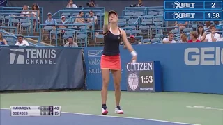 Ekaterina Makarova vs Julia Goerges Highlight WTA. Washington Citi Open Final 2017