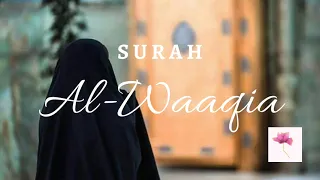 Full Surah Al-Waaqia recited by Nafisah Almais. Female (girl) Qur'an recitation. For Women Only!