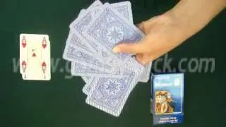 MARKED-PLAYING-CARDS-Modiano Cristallo-Blue-краплеными картами