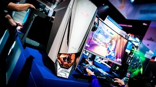 ASUS at Blizzcon 2016: Two-player PC build and G701 VR laptop