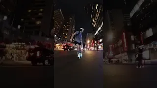 Is this an addiction? I just can’t get enough of summer skate nights in NYC #skating #nyc