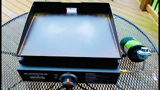 17" Blackstone Griddle Assembly & Seasoning