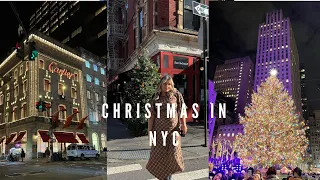 CHRISTMAS IN NYC 2022  VLOG | 4-day Itinerary, What to Do, Food, Shopping and more!