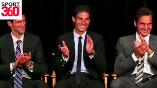Roger Federer on rivalries with Rafael Nadal and Novak Djokovic