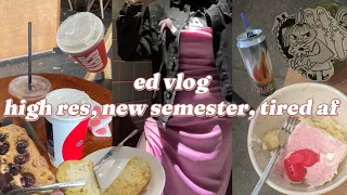 ed vlog: wieiad, high res, new semester, valentine's day