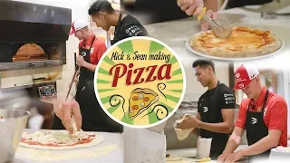 Cooking Pizza with Mick Schumacher & Sean Gelael