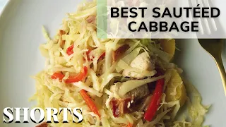 You will never Cook Cabbage any other way! Best Sautéed Cabbage Recipe | Keto Stir-fry | #Shorts