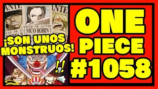 ¡¡ODA SE VOLVIÓ LOCO!! ¡NUEVAS RECOMPENSAS Y CROSS GUILD! | One Piece 1058 - Análisis y Review.