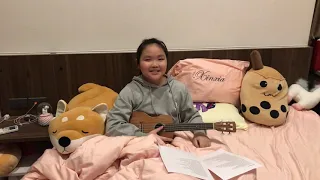 Memories: Maroon 5 (Singing with ukulele cover by Xinxia)