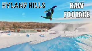 RAW: The BEST PLACE To Snowboard in The WORLD (Hyland Hills, MN)