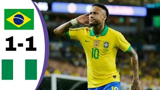 أهداف مبارة البرازيل و نيجيريا 1-1| والسقوط السامبا 🔥
