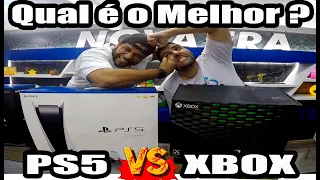PS5 vs Xbox Series - Comparação Escolha Qual é Melhor Comprar