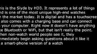 HD3 Slyde Watch