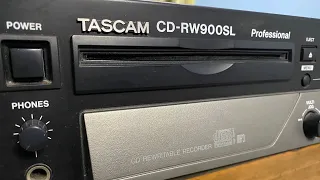 TASCAM CD -RW900SL Professional CD Writer