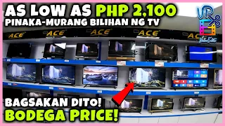 PINAKA-MURANG BILIHAN NG ACE BRAND BEST-SELLER ANDROID 11 TV | WAREHOUSE PRICE WITH DISCOUNT! | PT 1