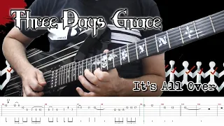 Three Days Grace - It's All Over (Guitar Cover + TABS)