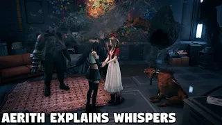 Final Fantasy 7 REMAKE - Aerith explains Whispers