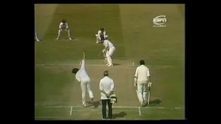 ENGLAND v AUSTRALIA 2nd TEST MATCH DAY 4 LORD'S JULY 6 1981 GEOFF BOYCOTT DAVID GOWER BOB WILLIS