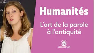 L'art de la parole à l'antiquité - Humanités - 1re - Les Bons Profs