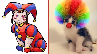 😂Cat Meme: THE AMAZING DIGITAL CIRCUS 🤡 Trending Funny Animals 2023😹