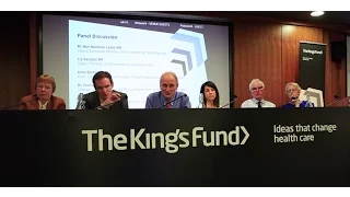 Panel discussion: The future of health and social care funding in England