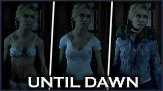 UNTIL DAWN - How To Undress Jessica and All Clothes Jessica