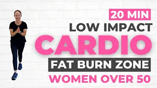 20 Minute FULL BODY Workout for WOMEN OVER 50 | All Standing & Low Impact Cardio to LOSE WEIGHT