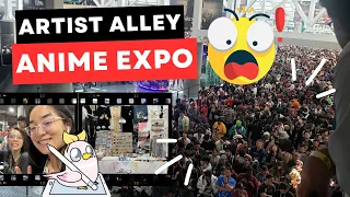 [Artist Alley Vlog 11] Anime Expo 2023 || EmiiCreations