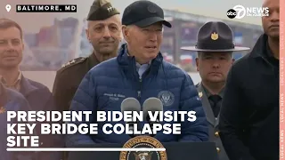 President Biden gets briefed on Key Bridge collapse in Baltimore