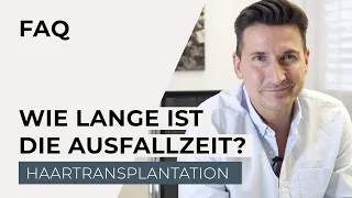 Haartransplantation - Wie lange falle ich nach der OP aus?