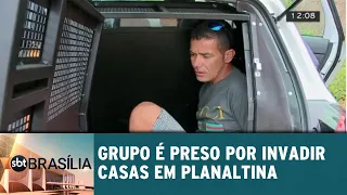 Grupo é preso por invadir casas em Planaltina | SBT Brasília 16/07/2018