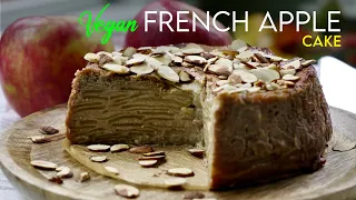 I could eat this Vegan French Apple Cake EVERY DAY! (gluten-free)