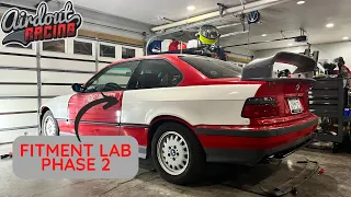 BMW E36 Fitment Lab Phase 2 Widebody!!