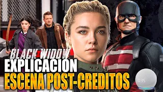 BLACK WIDOW escena FINAL y POST-CREDITOS la SUCESORA de Natasha NUEVAS SERIES