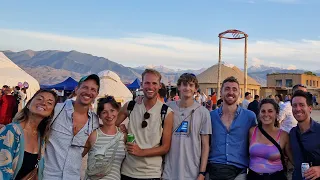 Traditional local festivals in Kyrgyzstan and hitchhiking to Kazakhstan - Menno Ros #18