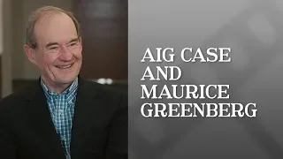 The AIG Bailout Case | David Boies