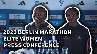 Berlin Marathon 2023 Elite Women Press Conference