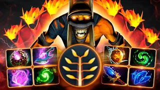 Мидовый ШАМАН на максималках.. 30 level Shadow Shaman Dota 2