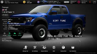 [Gran Turismo 7] Raptor maverick swap dirt tune