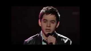 David Archuleta "And So It Goes"-AI Season 7