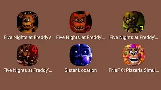 FNaF,FNaF 2,FNaF 3,FNaF 4,FNaF 5,FNaF 6,Five Nights at Freddy's,Sister_Location