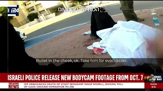 Israeli Police Release New Oct. 7 Bodycam Footage