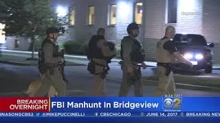 FBI, Police Search Bridgeview For 3rd Armed Robbery Suspect