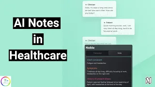 Quick clinician notes in healthcare with AI by Nabla Copilot