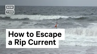 How to Escape If You're Caught in a Rip Current