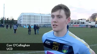 'Sweet' Sigerson win for Con O'Callaghan with UCD