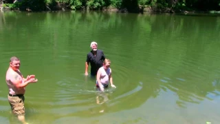 Baptiism at the River by Pastor Bob Joyce