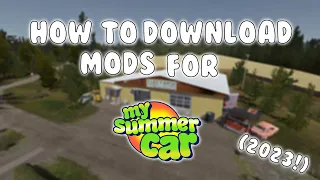 My Summer Car - How to install mods (Guide) 2023