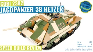 COBI 2382 Jagdpanzer 38(t) Hetzer - Speed Build Review